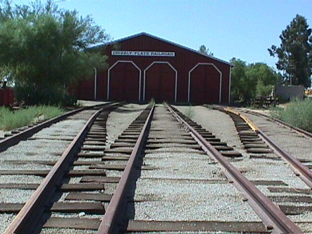 Orange Empire Railway Museum - Train dock